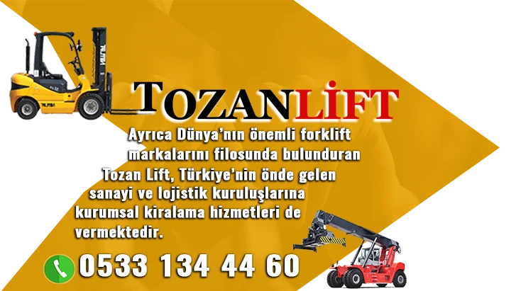 Tozan Lift Forklift Kiralama